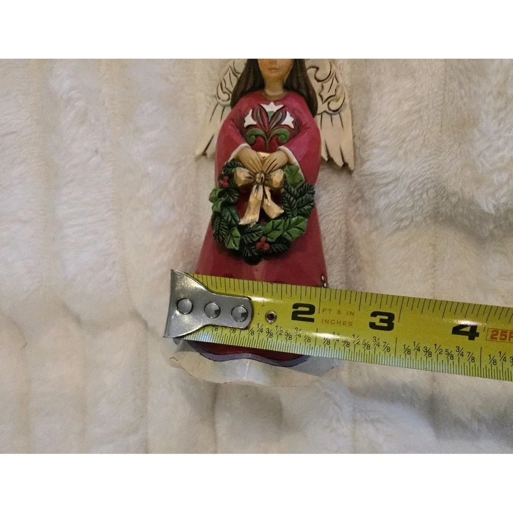 Jim Shore Joy To Our World Christmas Angel Figurine 5